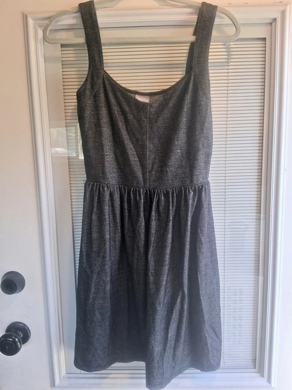 Vanity Women's Mini Dress in Dark Grey Size Medium Like New